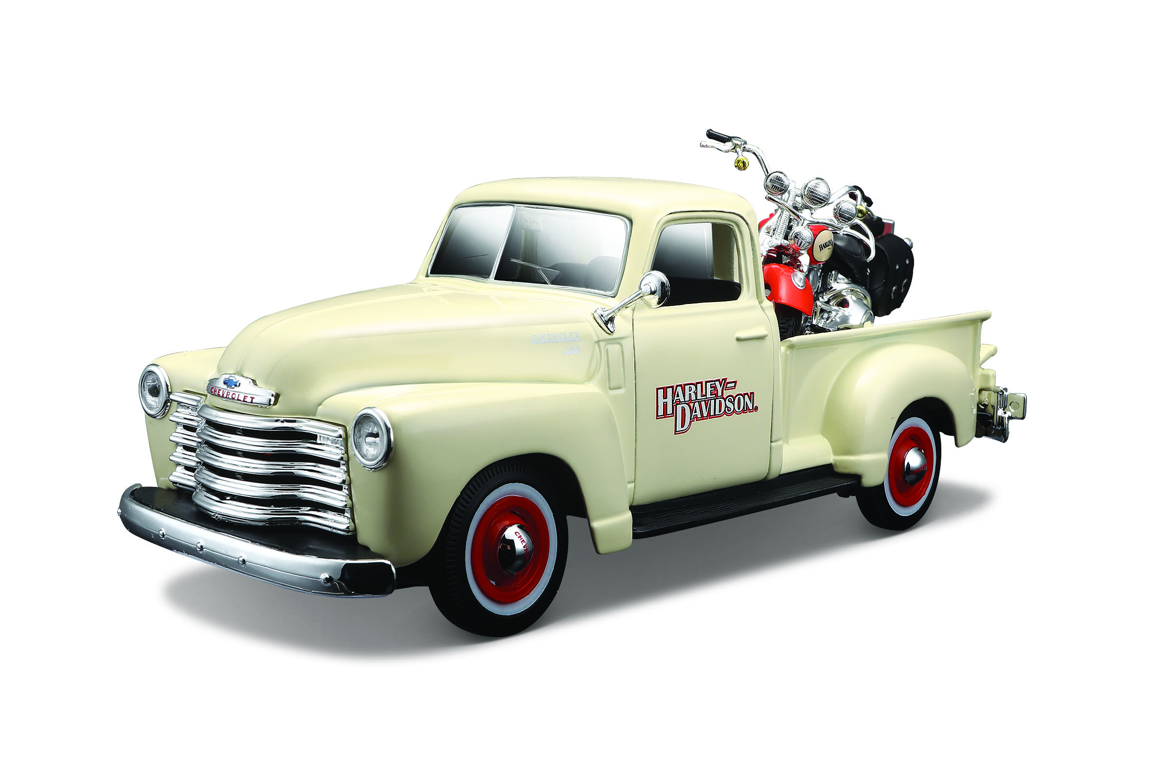 2001 FLSTS Heritage Springer + 1950 Chevrolet 3100 Pickup