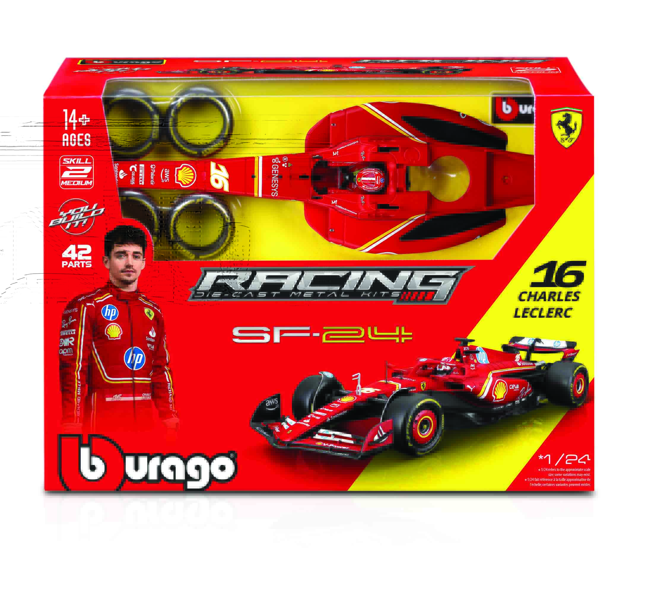 1:24 Race Ferrari SF-24 KIT DE MONTAR