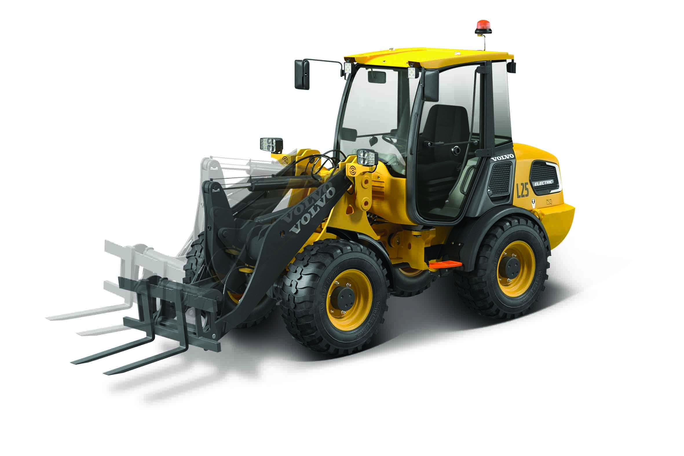 1:50 Volvo L25 Eletric w/ forklift