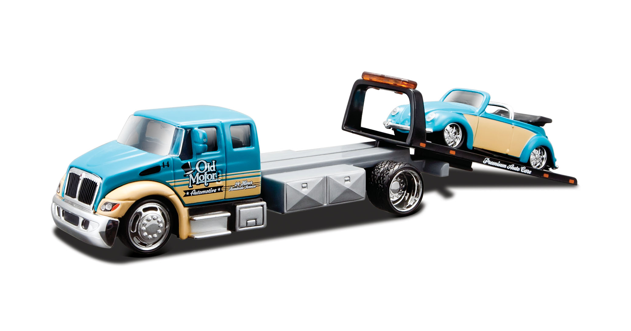 International DuraStar Flatbed Volkswagen Beetle Cabriolet