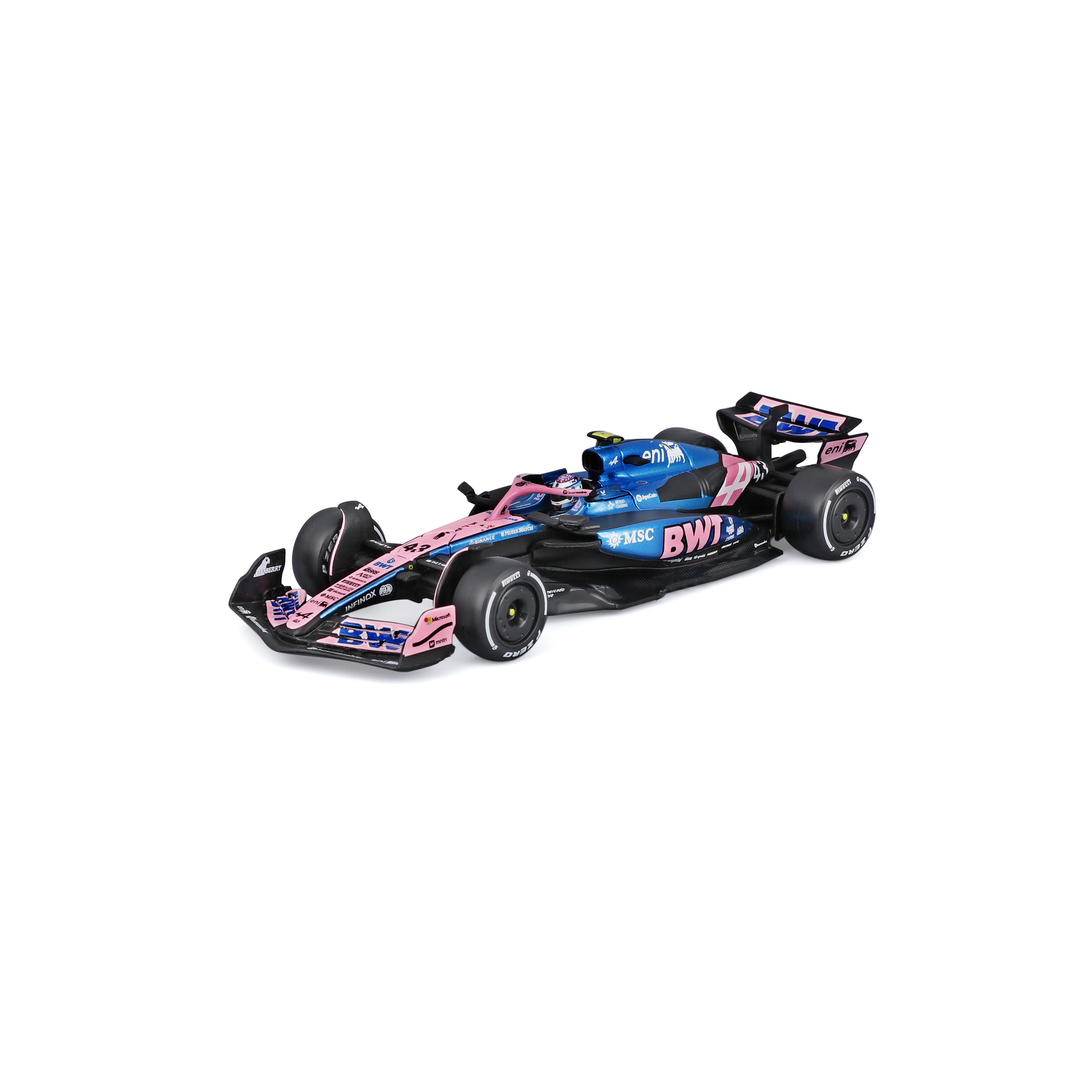 1:43 Alpine A525 (2025) c/ acrilico
