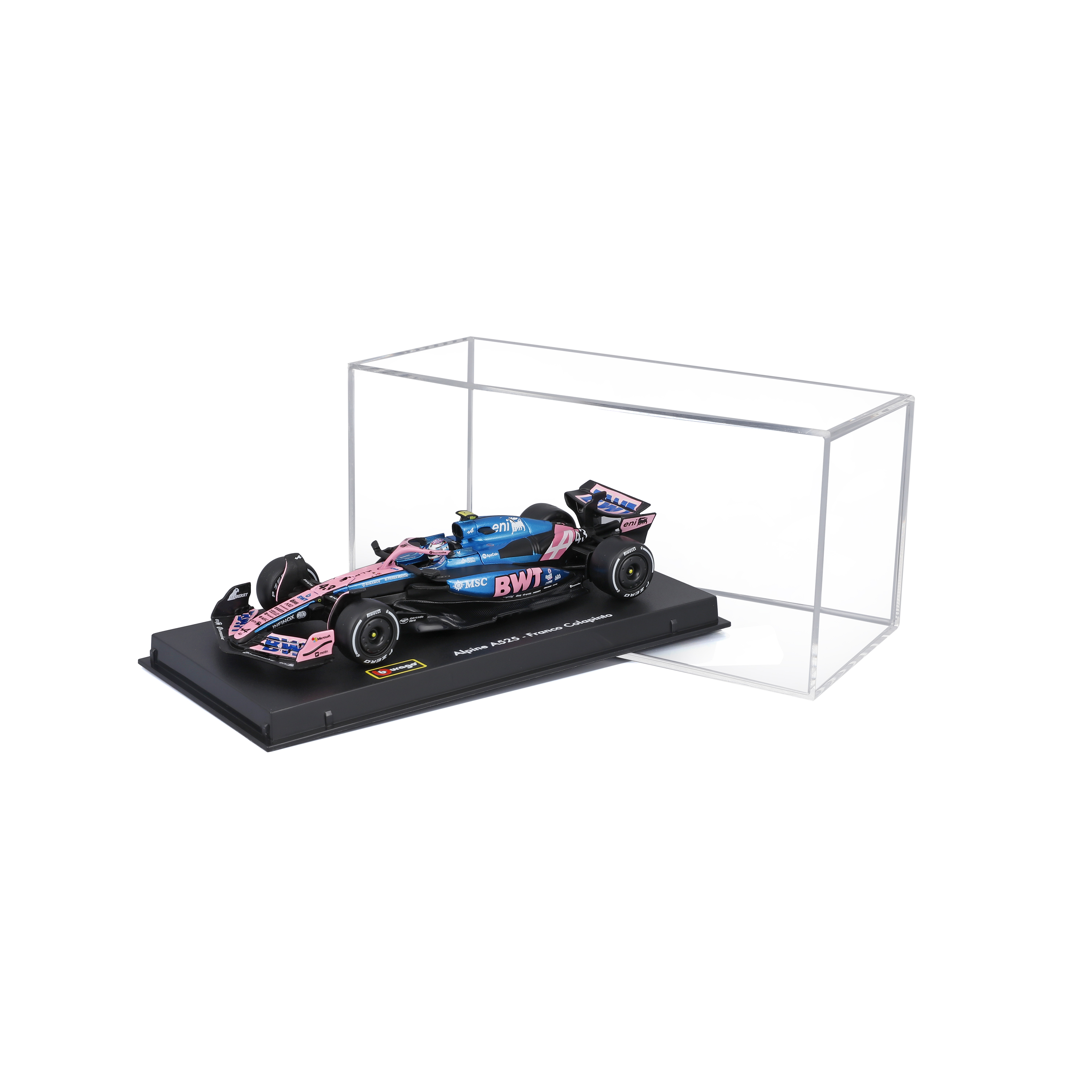1:43 Alpine A525 (2025) c/ acrilico