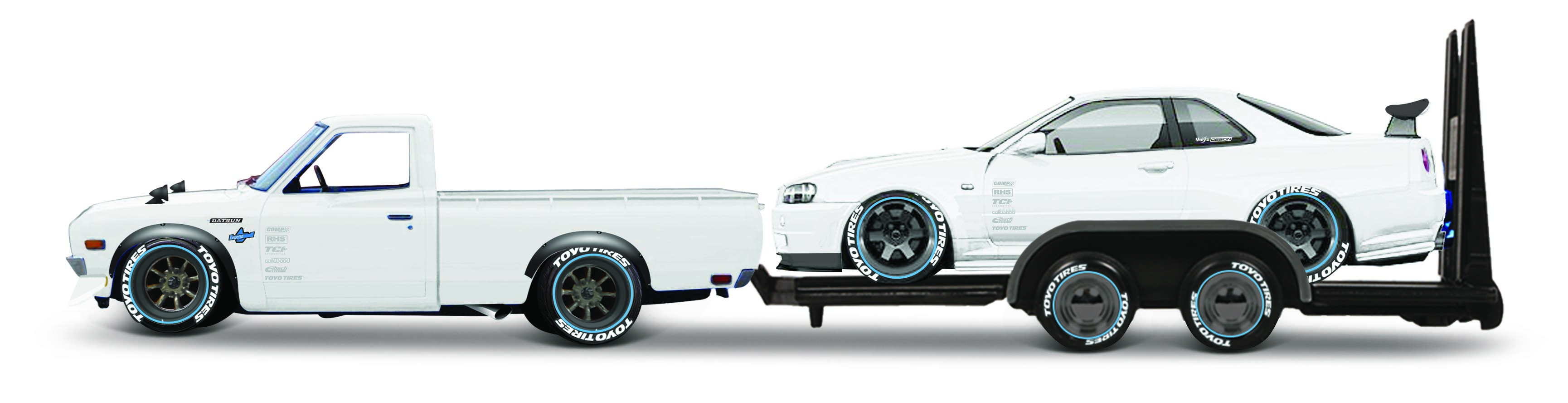 1973 Datsun 620 Pickup / Nissan Skyline R34 